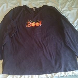Halloween tee long sleeve